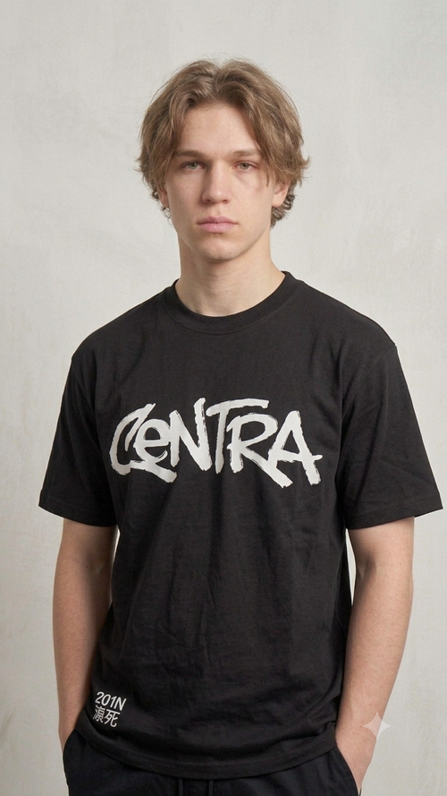 Zentra ID Tee — Washed Black