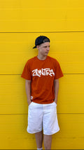 Zentra Logo Tee — Orange
