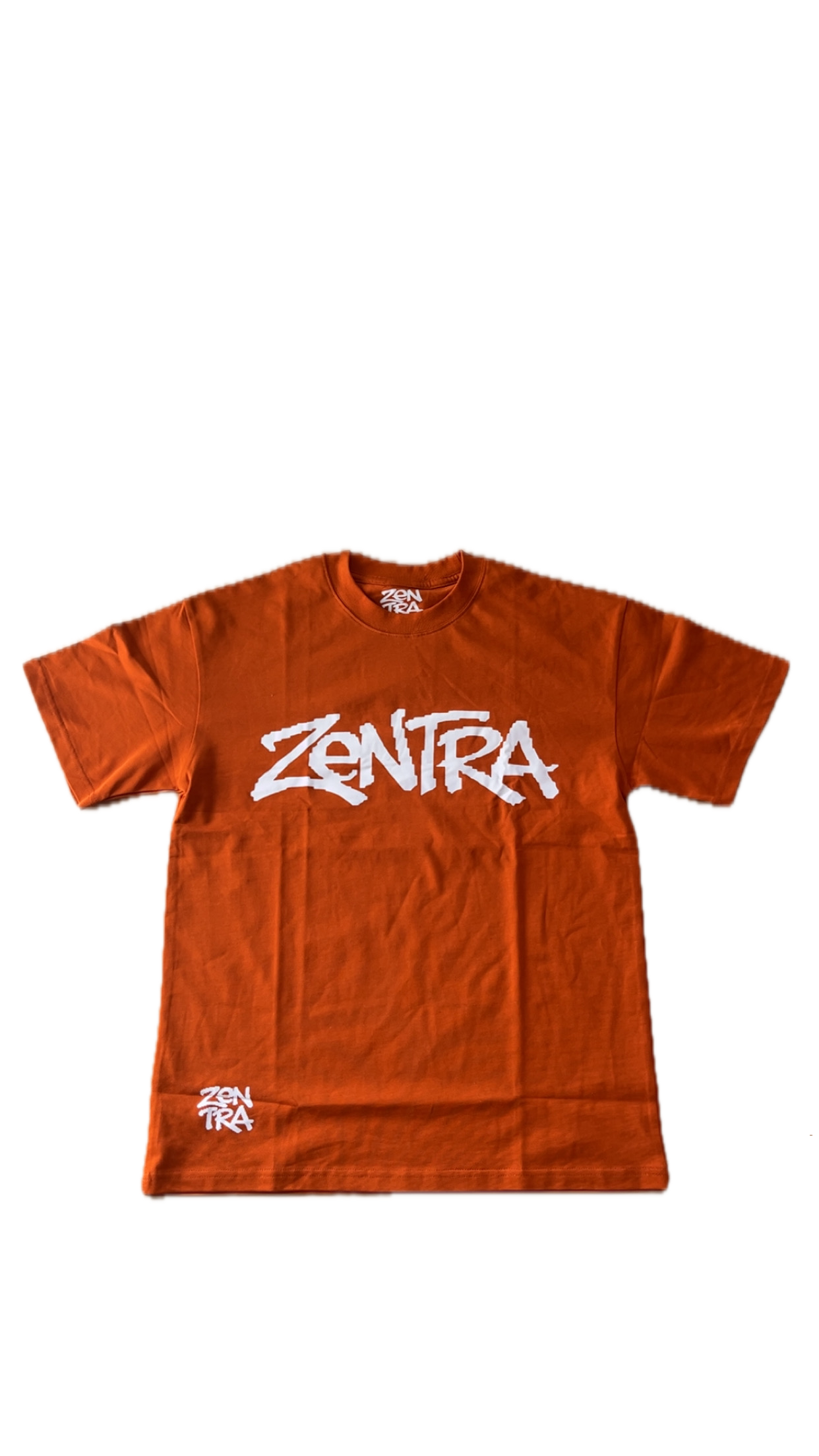 Zentra Logo Tee — Burnt Orange