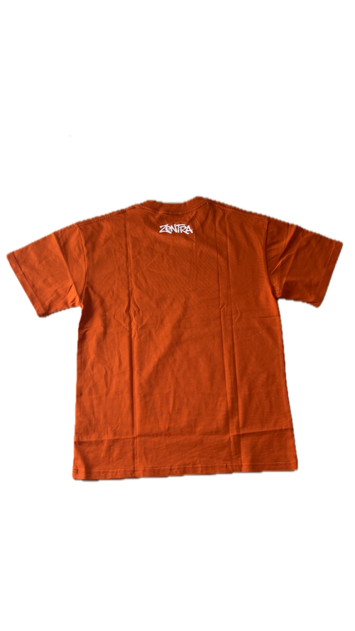 Zentra Logo Tee — Burnt Orange
